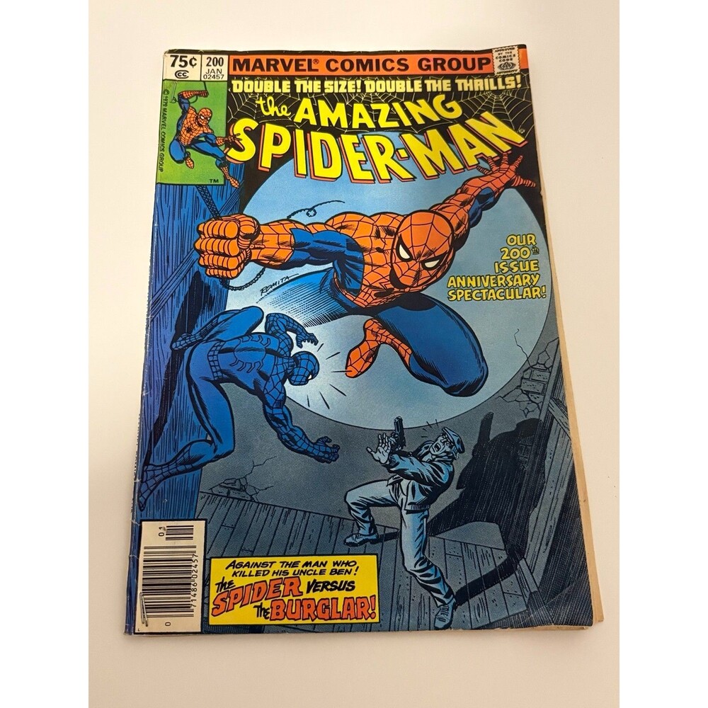 Amazing Spider-Man #200 Marvel 1980 Anniversary Issue Origin Of Uncle Ben Burgla
